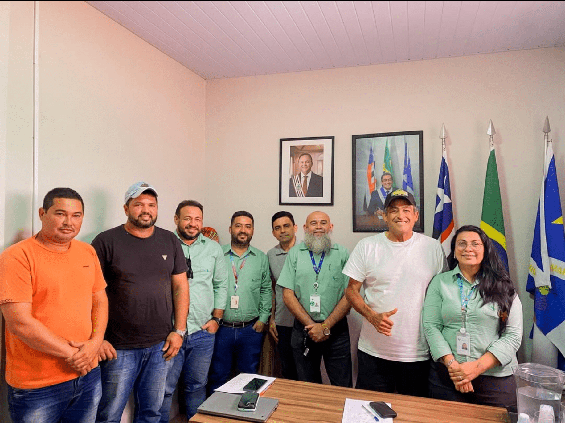 Prefeito Jorge Vieira, de Vila Nova dos Martírios, articula parceria com a Vale para melhorar infraestrutura viária do município