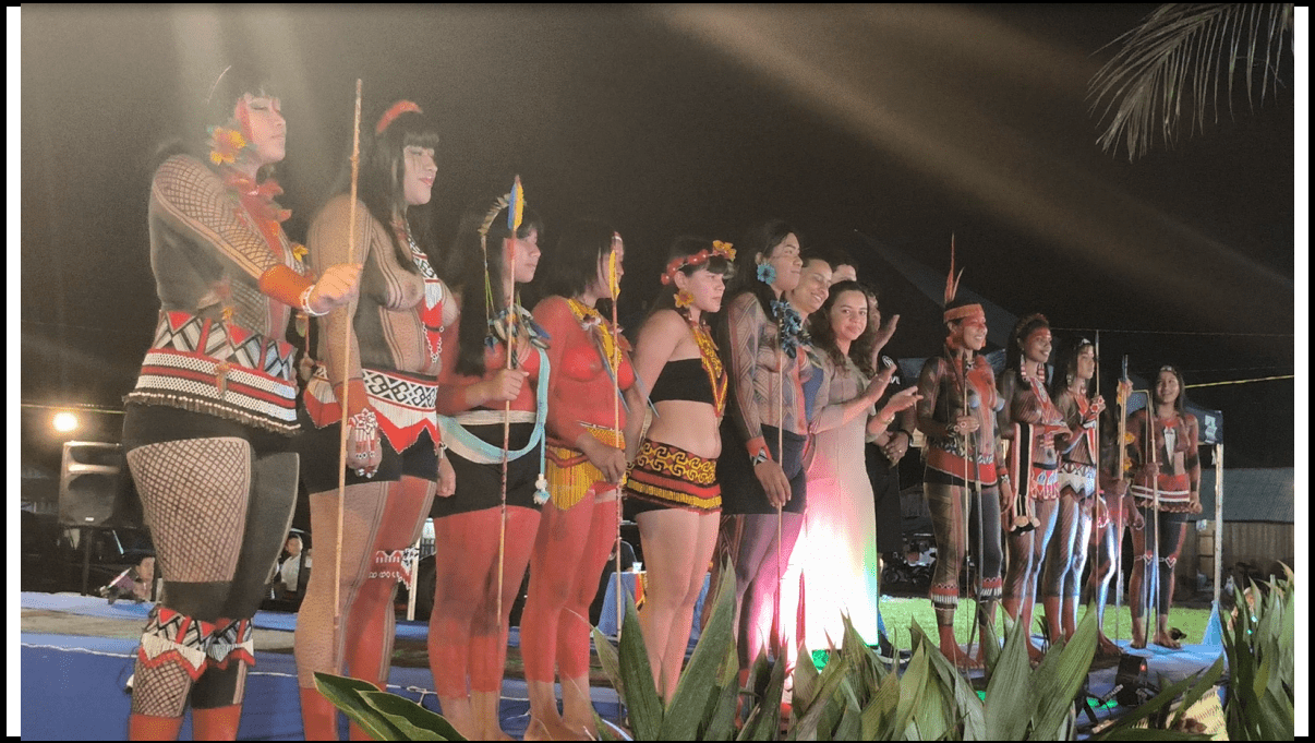 Desfile do Miss Indígena 2026 na Aldeia Hakti Jôkri em Bom Jesus do Tocantins