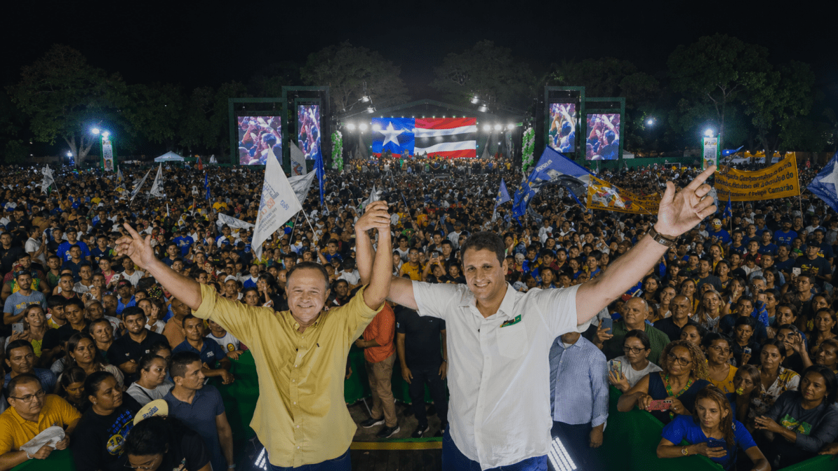 Orleans Brandão lança pré-candidatura em Imperatriz com multidão e lideranças políticas
