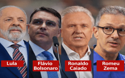 Lula e Flávio Bolsonaro em destaque em pesquisa Datafolha para eleição de 2026