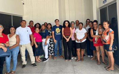 Reunião do PNAE com agricultores e equipe da alimentação escolar no município