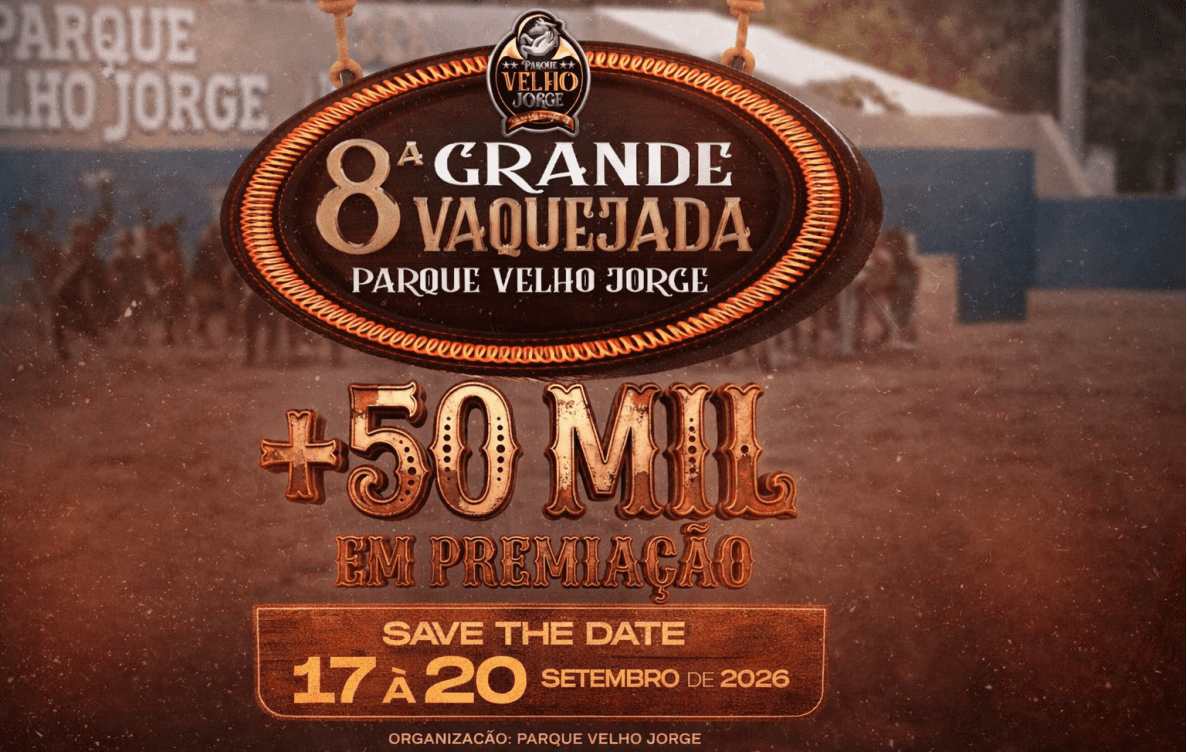 8ª Grande Vaquejada do Parque Velho Jorge em Vila Nova dos Martírios com premiação acima de 50 mil reais