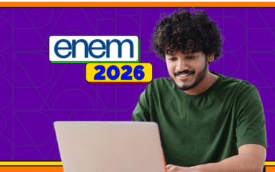 Estudante realiza inscrição para o Enem 2026 pela Página do Participante.