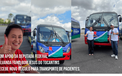 Deputada federal Dilvanda Faro em agenda política no Pará, reconhecida como parceira de Bom Jesus do Tocantins.